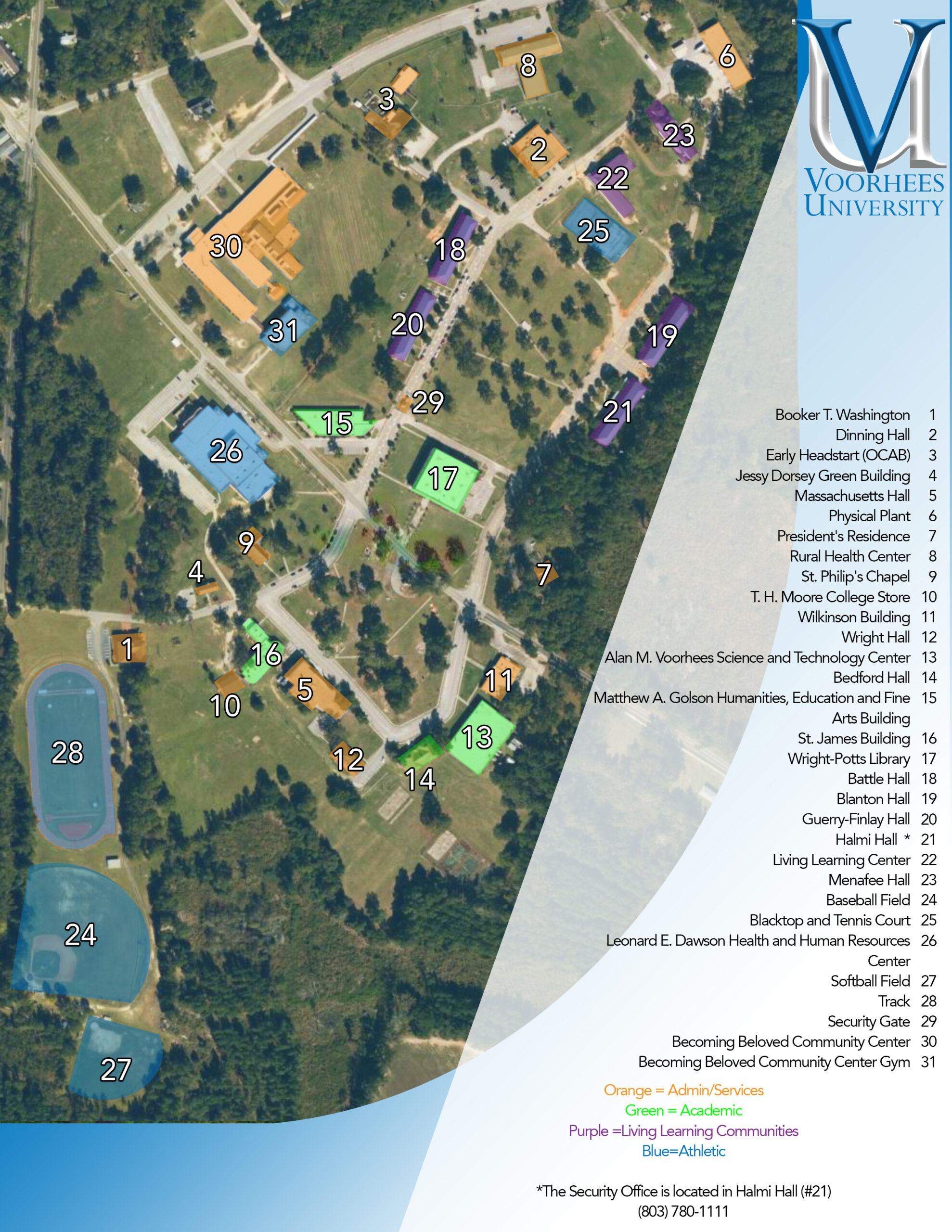 VU Campus Map Aug 2022 scaled